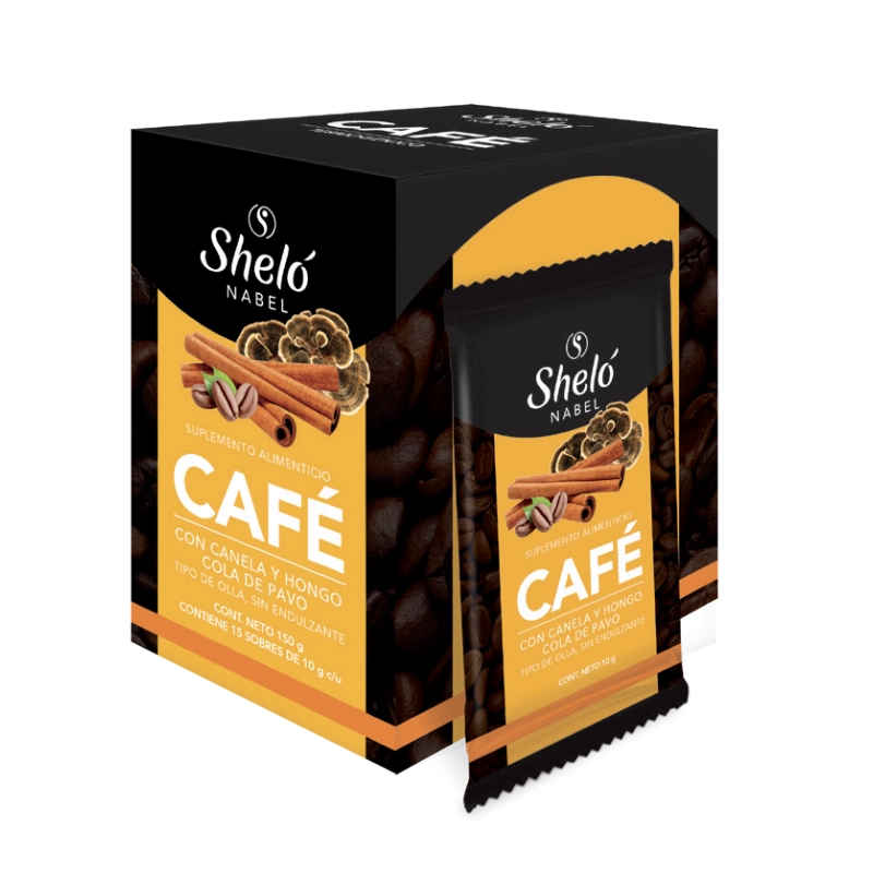 Caf Con Canela Y Hongo Cola De Pavo Shel NABEL   S1312.webp